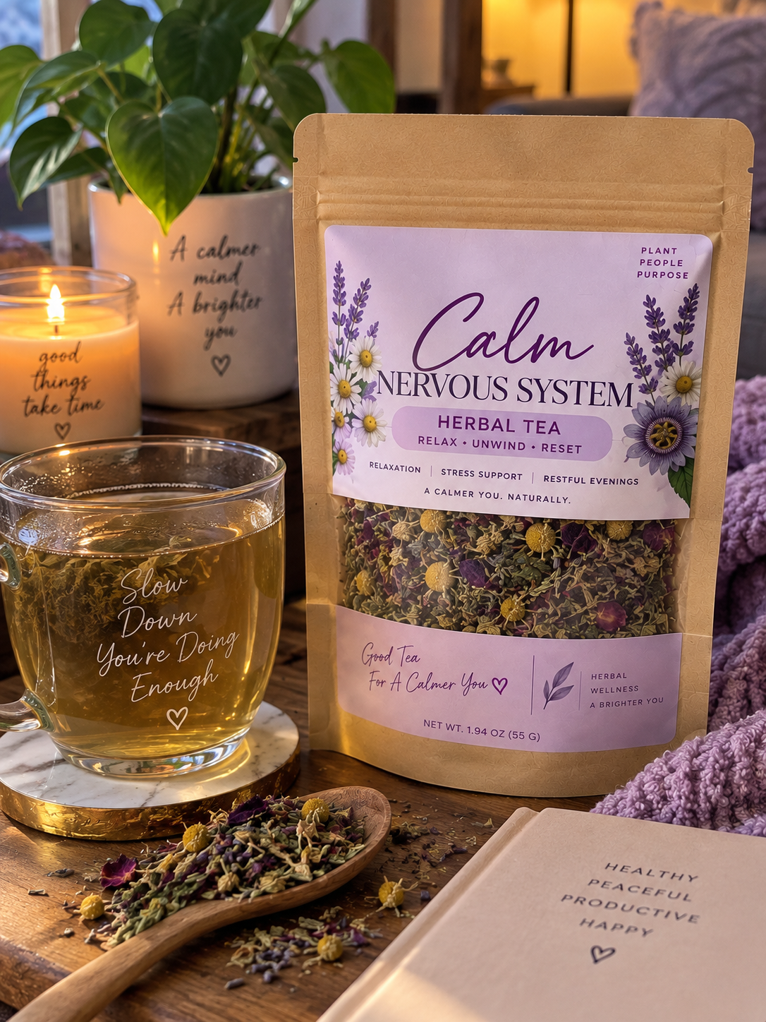 Calm Nervous System Herbal Tea