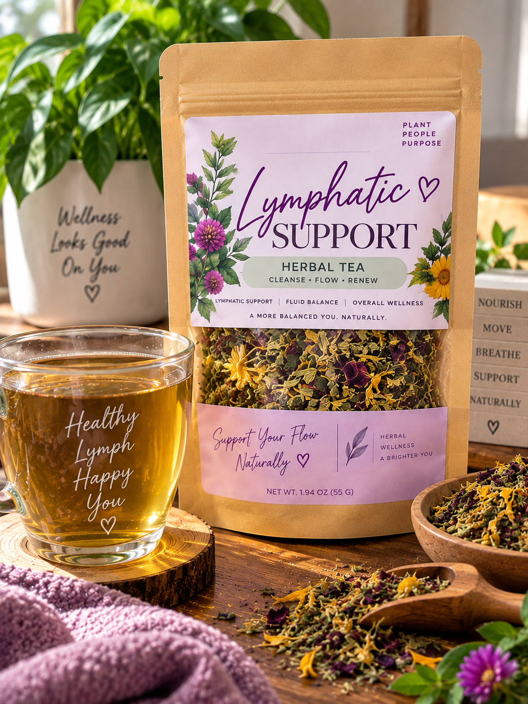 Lymphatic Support Herbal Tea