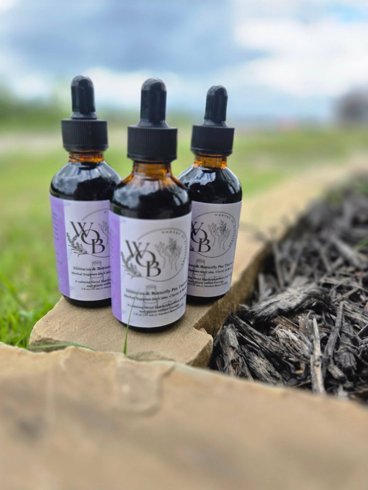 Hibiscus & Butterfly Pea Tincture