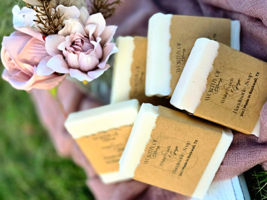 White Peach & Ginger Soap