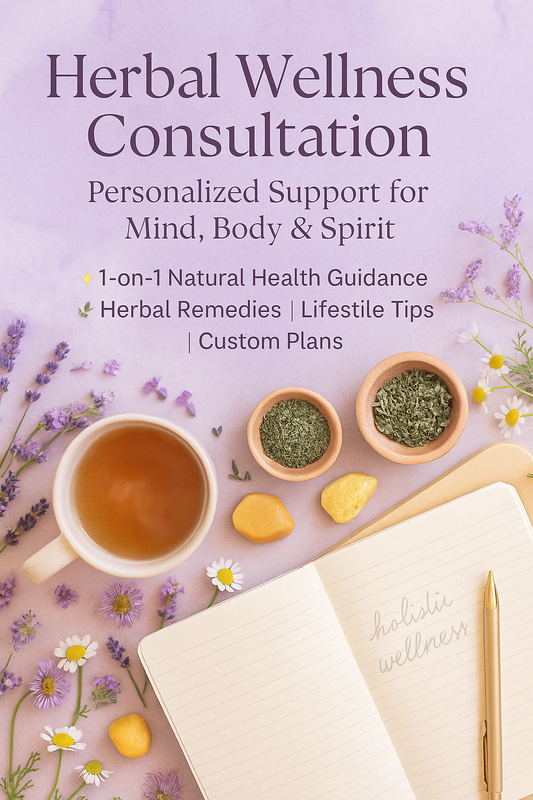 Herbal Wellness Consultation – Personalized Support for Mind & Body