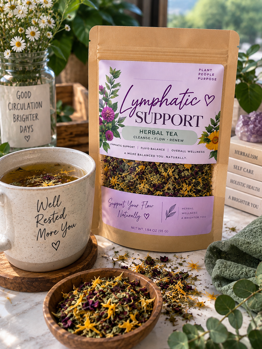 Lymphatic Support Herbal Tea