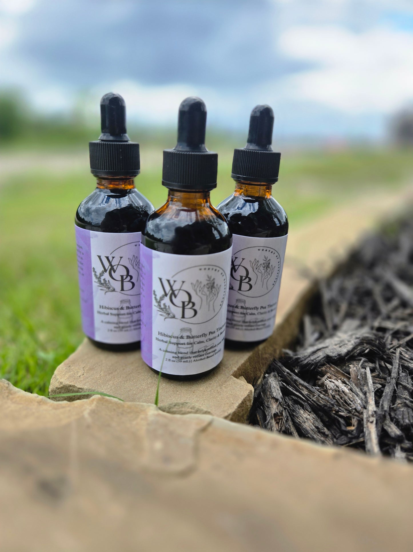 Hibiscus & Butterfly Pea Tincture