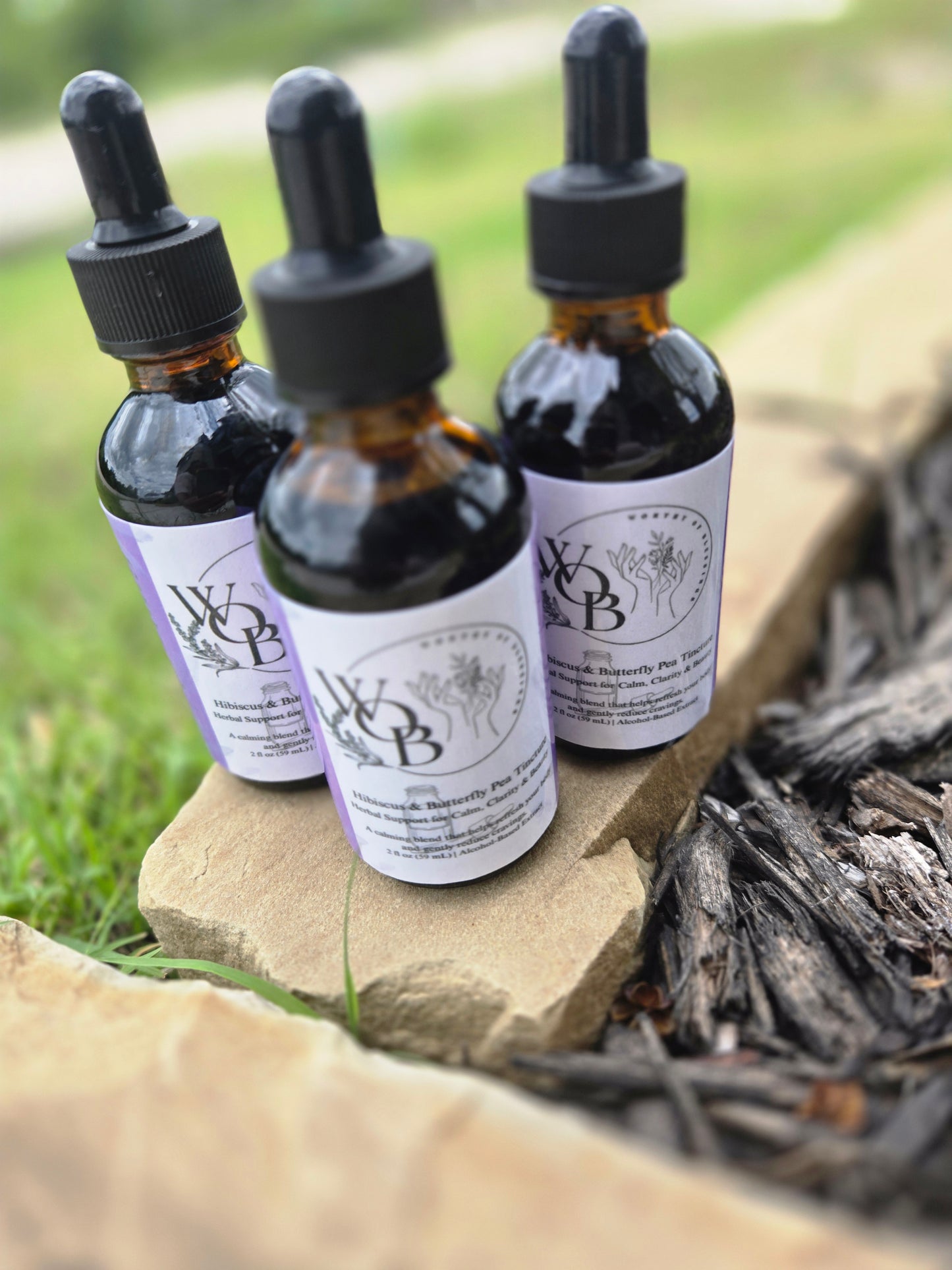 Hibiscus & Butterfly Pea Tincture