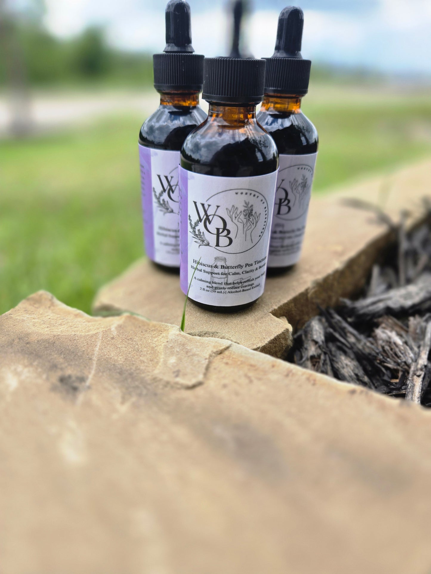 Hibiscus & Butterfly Pea Tincture